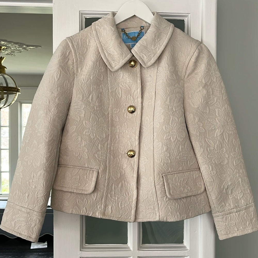 Draper James Floral Brocade Jacket